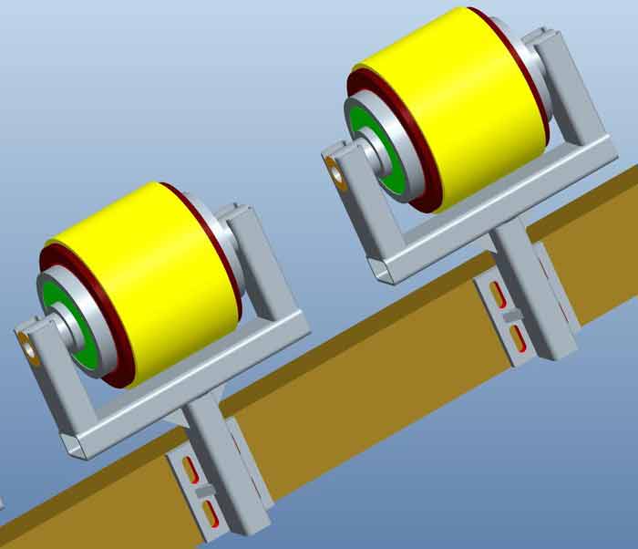 Belt Cleaning Nonwoven Roll 3D