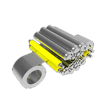 Nonwoven rolls for mill rolling